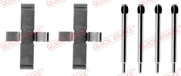 Accessory Kit, disc brake pad